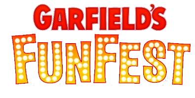 Garfield's Fun Fest title screen for Nintendo DS